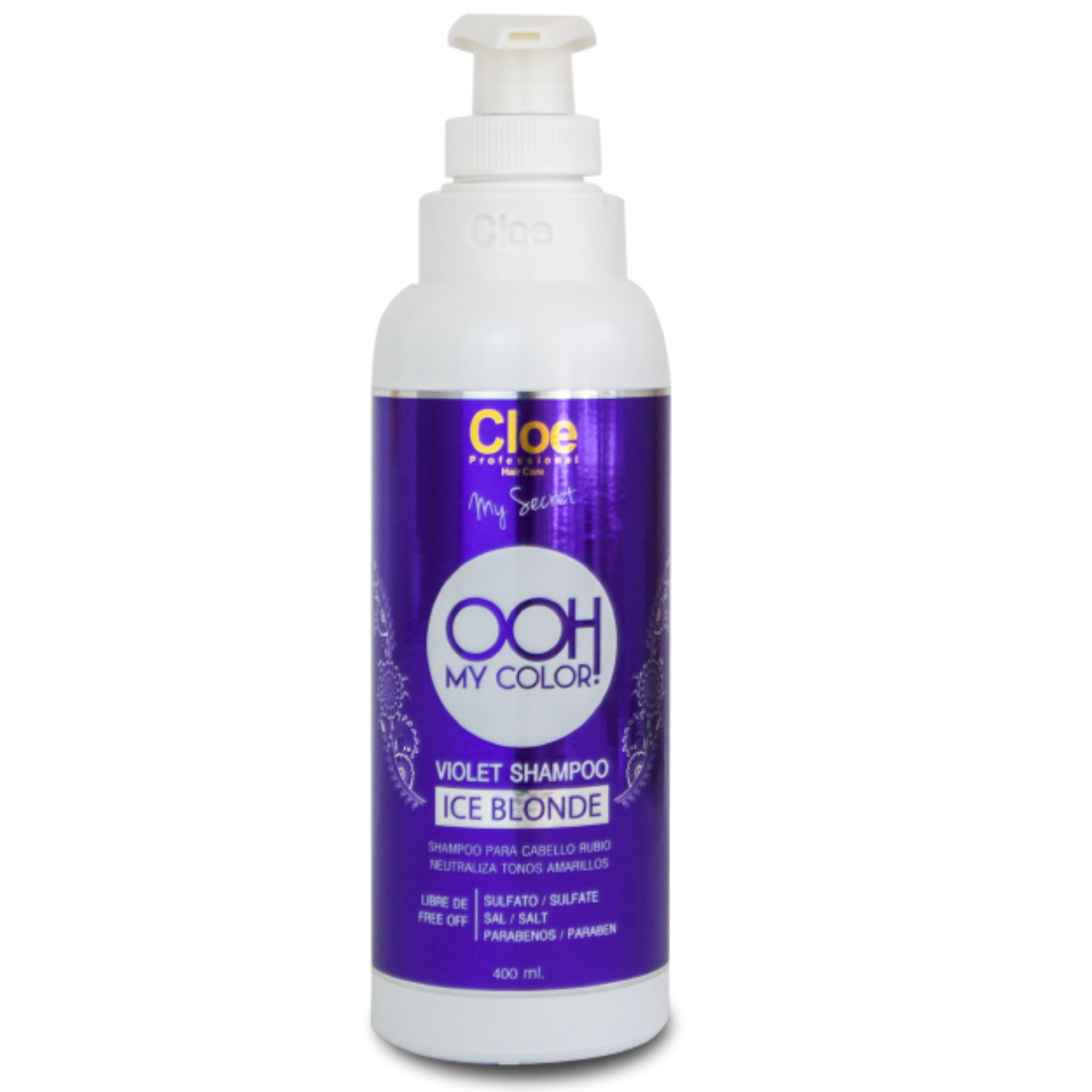 01 ooh my color violet 400ml OOH MY COLOR VIOLET SHAMPOO 400ML CLOE - Imagen 1