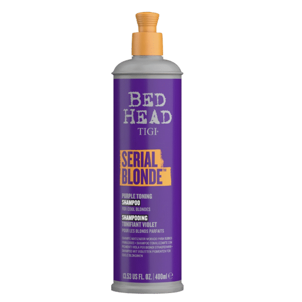 SERIAL BLONDE PURPLE TONING SHAMPOO BED HEAD TIGI 400ML