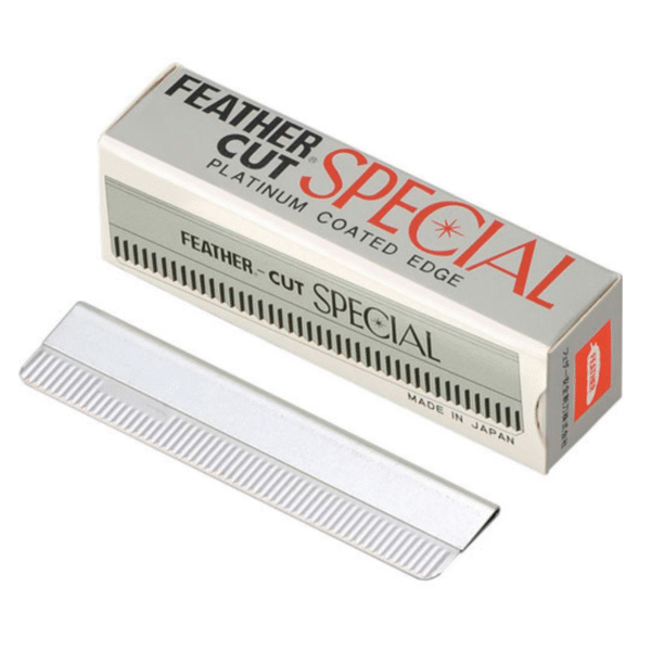 FEATHER - CUT SUPER SPECIAL COATED EDGE 10 HOJAS ITEM Y