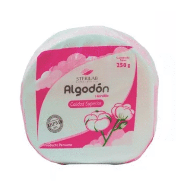 ALGODON PRENSADO 100GR STERILAB