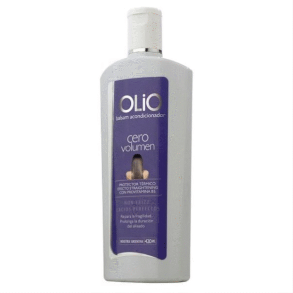 ACONDICIONADOR OLIO CERO VOLUMEN 420 ML.