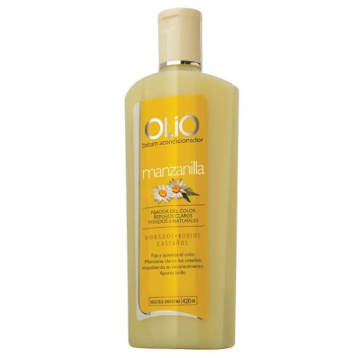 7795471016065 ACONDICIONADOR OLIO 420ML MANZANILLA - Imagen 1