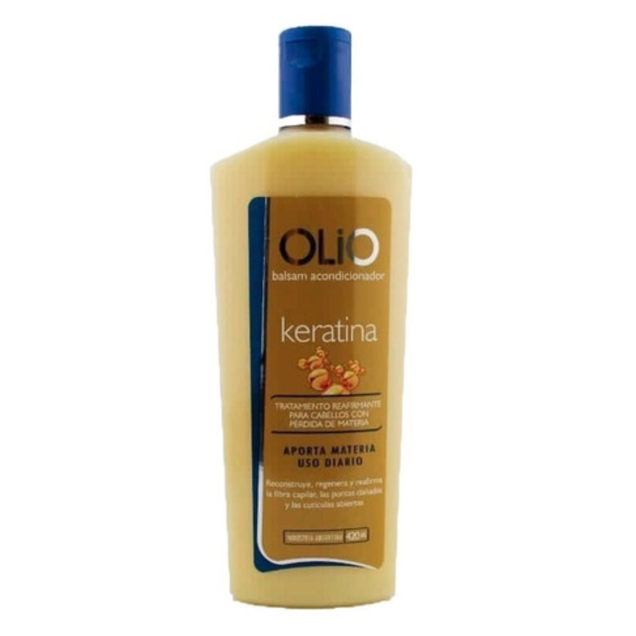 7795471016317 ACONDICIONADOR OLIO 420ML KERATINA - Imagen 1