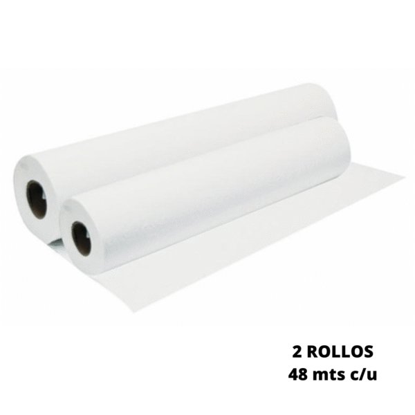 SABANILLAS DESECHABLES 2 ROLLOS 48 MTS. CORRIENTE