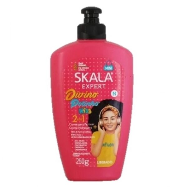 CREMA PARA PEINAR DIVINO POTINHO KIDS 2 EN 1 SKALA 250G