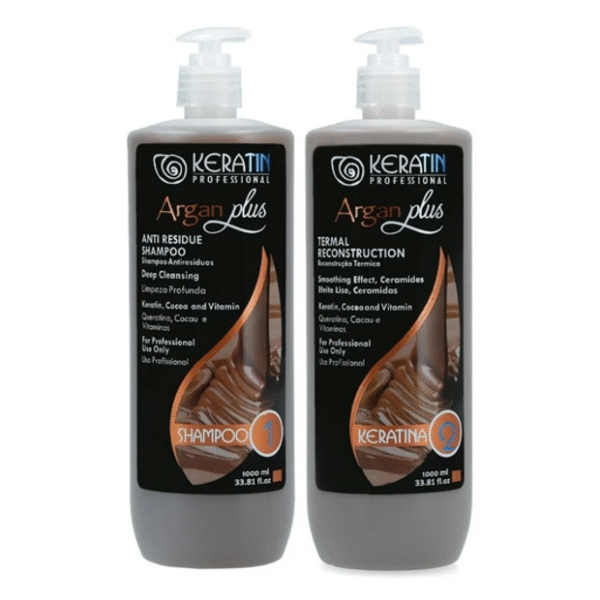 KIT ARGAN PLUS 1000ML KERA PROFESSIONAL