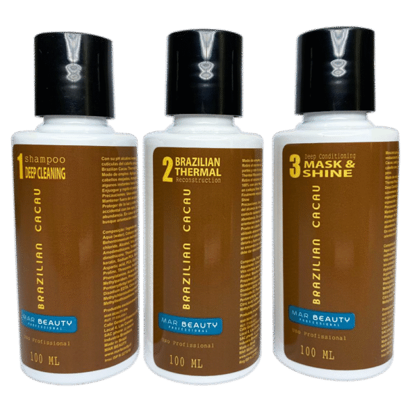 KIT BRAZILIAN CACAU 100ML MAR BEAUTY