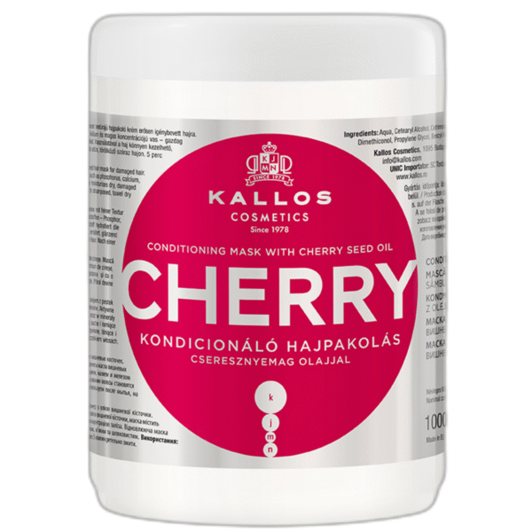 KJMN CHERRY CONDITIONING HAIR MASK KALLOS 1000ML