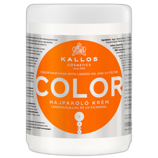 KJMN COLOR HAIR MASK KALLOS 1000ML
