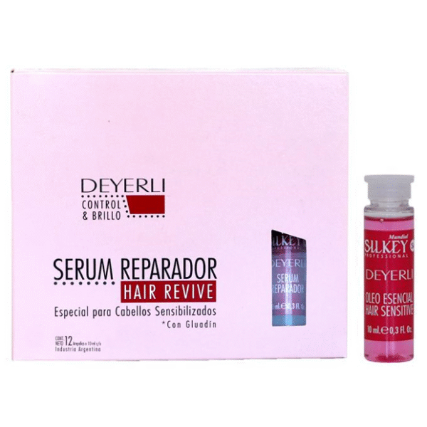AMPOLLAS HAIR REVIVE 12X10ML SILKEY CAJA