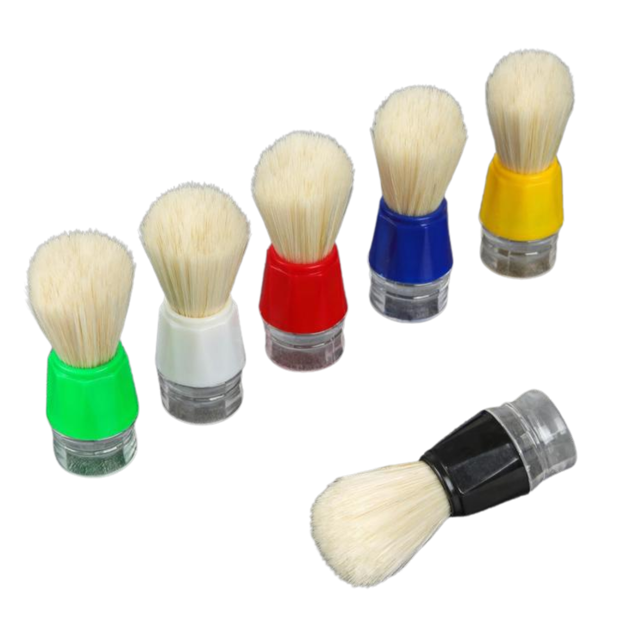 Herramientas 2 (18) HISOPO DE AFEITAR COLORES PLASTICO ITEM 5600 - Imagen 1
