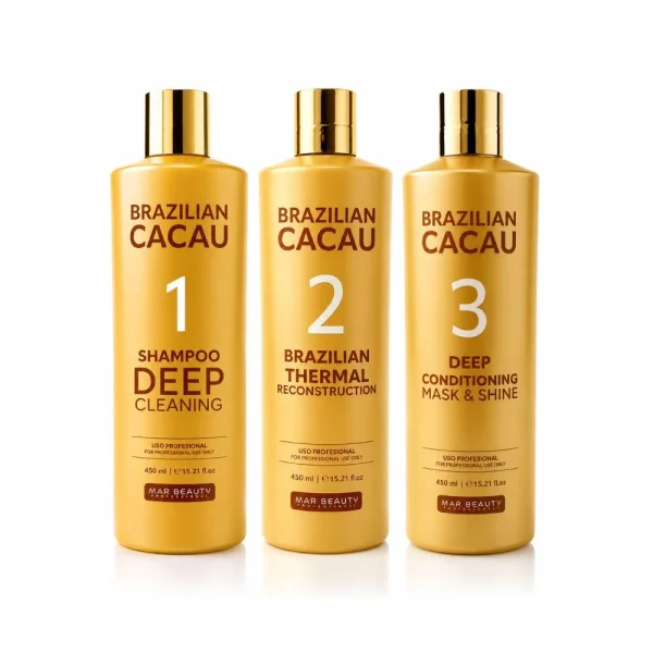 KIT BRAZILIAN CACAU 450ML MAR BEAUTY