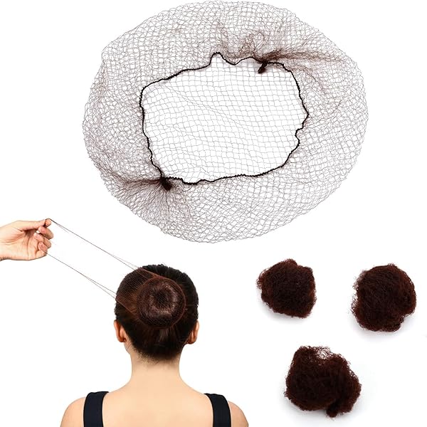 MALLAS TRANSPARENTE P/CABELLO QUEEN 3 UDS
