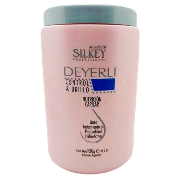 MASCARA NUTRICION CAPILAR CONTROL & BRILLO 1000G SILKEY
