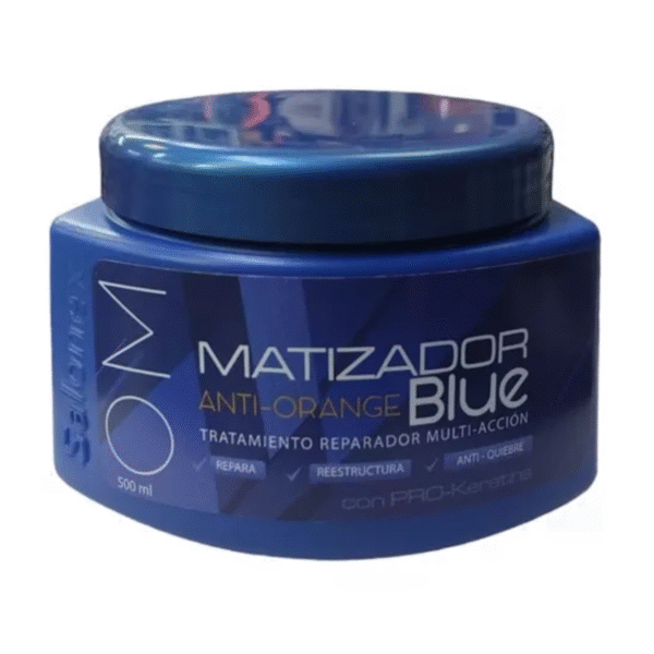 MATIZADOR OM EN CREMA AZUL 500ML SALONEX