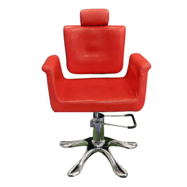 SILLON BARBERO ROJO BS-A8831A