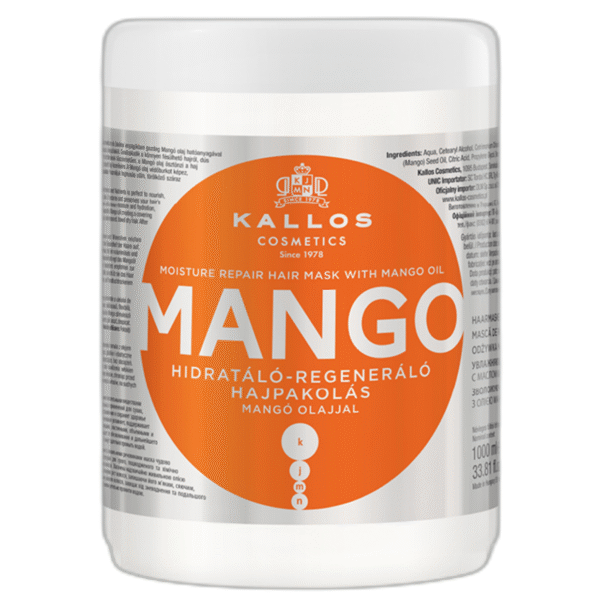 KJMN MANGO MOISTURE REPAIR HAIR MASK 1000ML