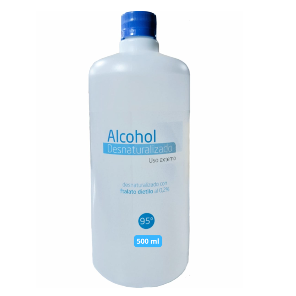 ALCOHOL DESNATURALIZADO 95° 500ML