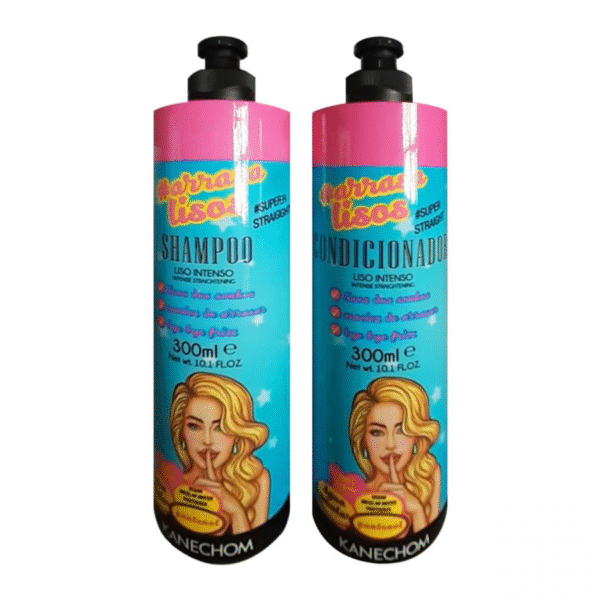 PACK SHAMPOO + ACOND KANECHOM ARRASA LISOS 300 ML