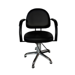 SILLA DE PELUQUERIA NEGRA ITEM A225 GLOBAL CARE - Imagen 2