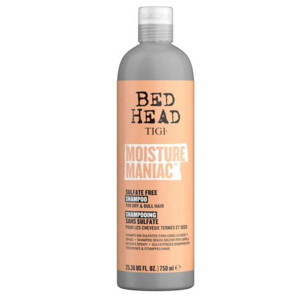SHAMPOO MOISTURE MANIAC BED HEAD 750ML TIGI