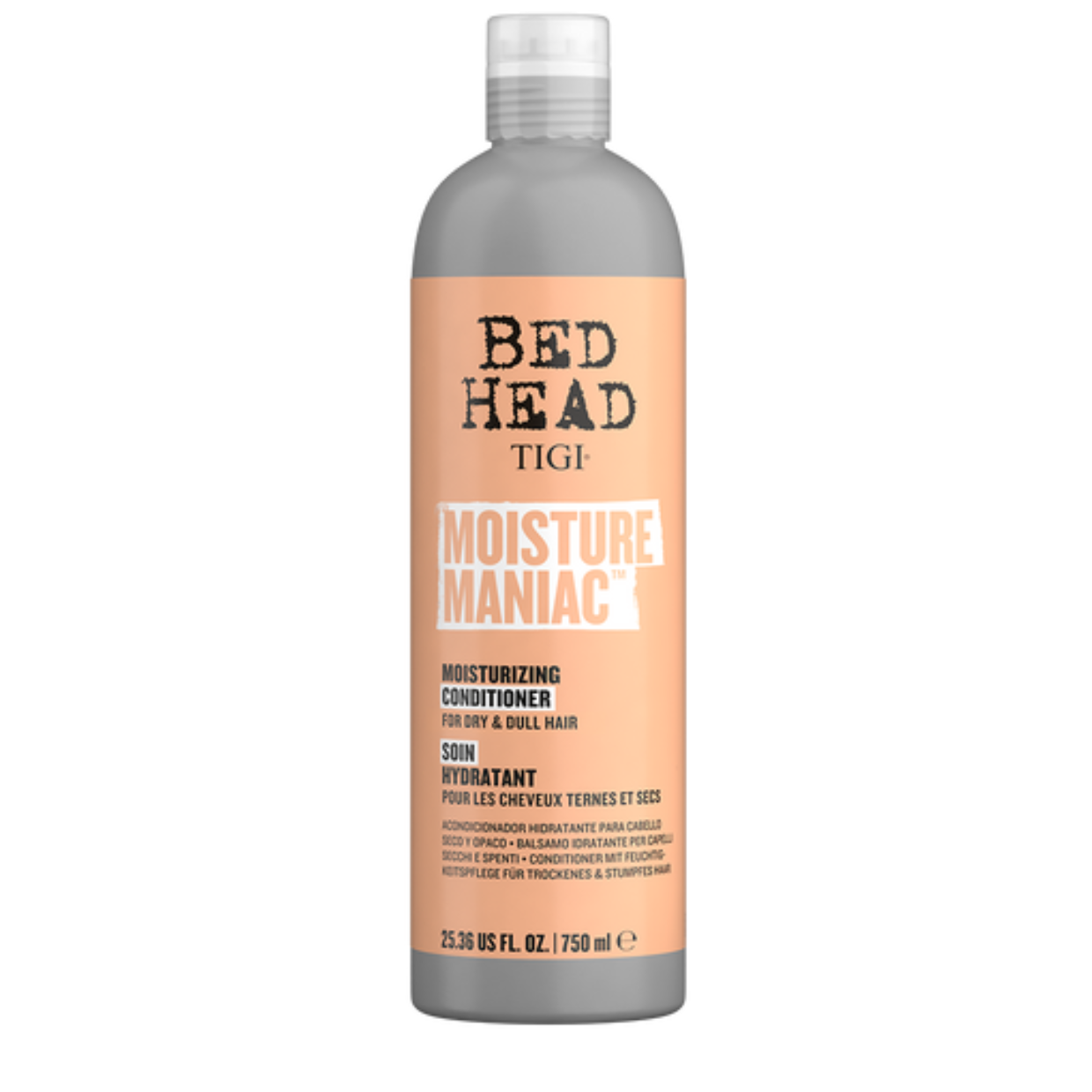 TIGI-4.png CONDITIONER MOISTURE MANIAC BED HEAD 750ML TIGI - Imagen 1