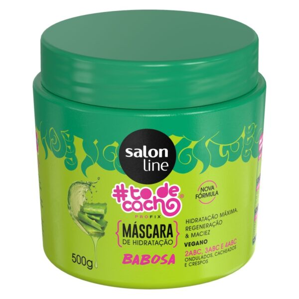 TODECACHO MASCARA BABOSA 500ML SALON LINE