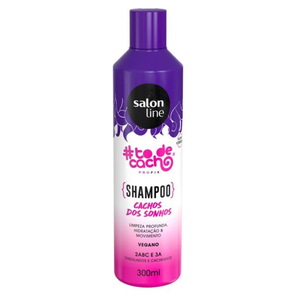 TODECACHO SHAMPOO CACHOS DOS SONHOS 300ML SALON LINE