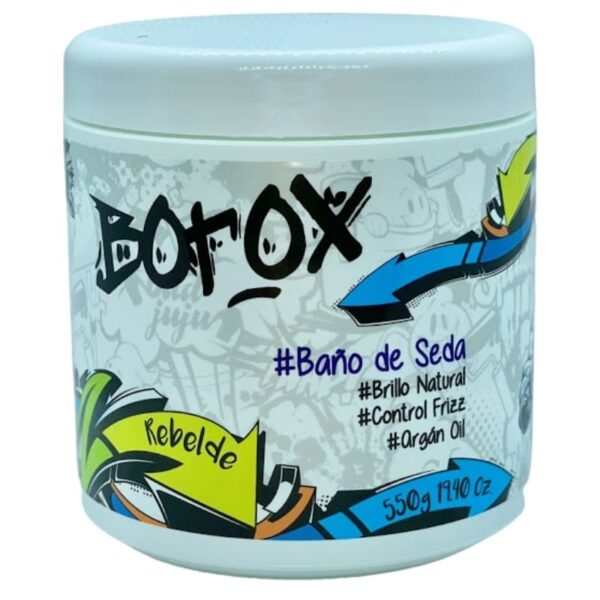 BOTOX BAÑO DE SEDA 550 ML. ARGAN OIL ANTIFRIZZ