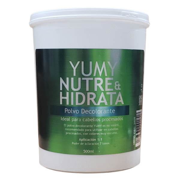 POLVO DECOLORANTE YUMY NUTRE& HIDRATA 500 GR SALONEX