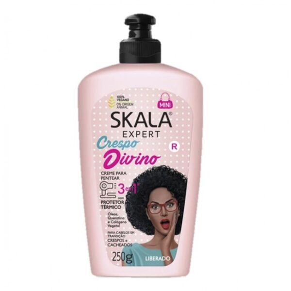 CREMA PARA PEINAR CRESPO DIVINO 3 EN 1 SKALA 250G
