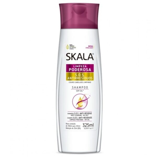 SHAMPOO SKALA S.O.S ANTIRESIDUOS 325ML