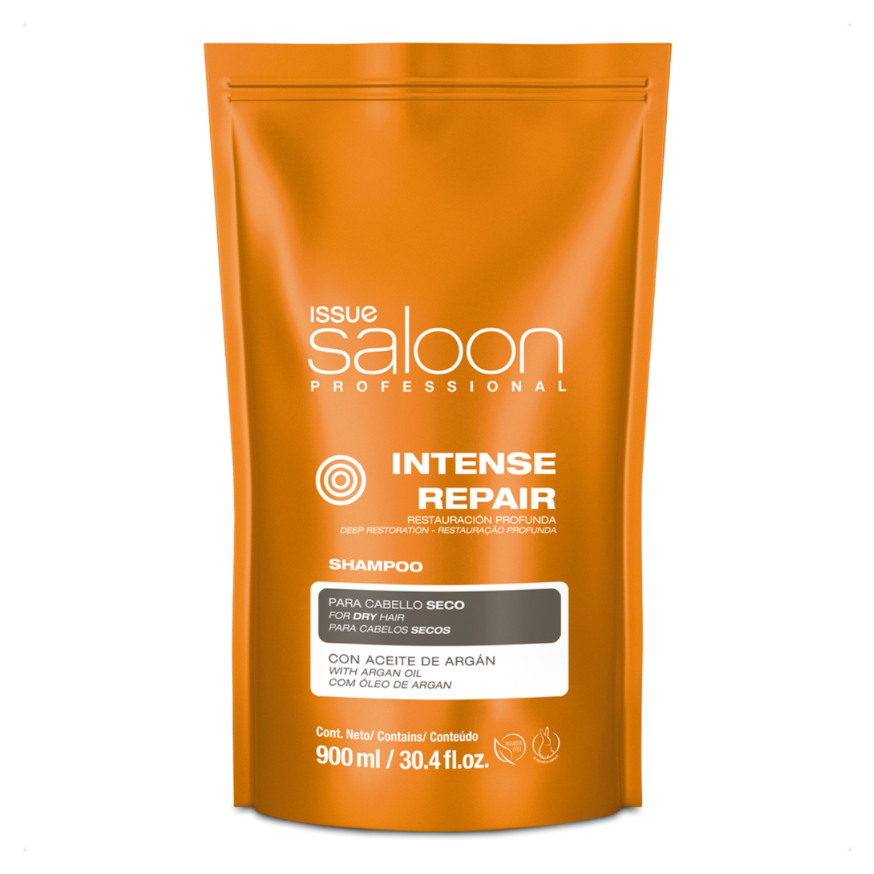 7793008017684 SHAMPOO ISSUE SALOON INTENSE REPAIR 900 ML - Imagen 1