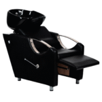 LAVAPELO NEGRO RECLINABLE CON ALZA PIE ITEM 91858