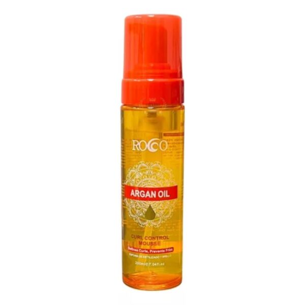 ARGAN OIL (MOUSSE CURL CONTROL) ROCCO 200ML