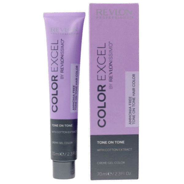 TINTURA COLOR EXCEL REVLON 70GR SIN AMONIACO
