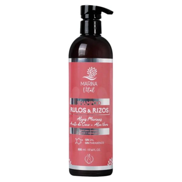 SHAMPOO RULOS Y RIZOS 500ML MARINA VITAL