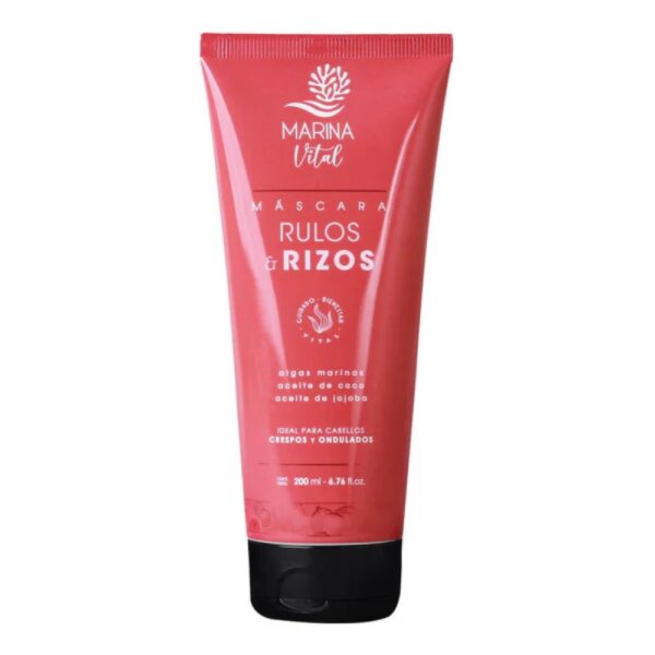 MASCARA RULOS Y RIZOS 200ML MARINA VITAL