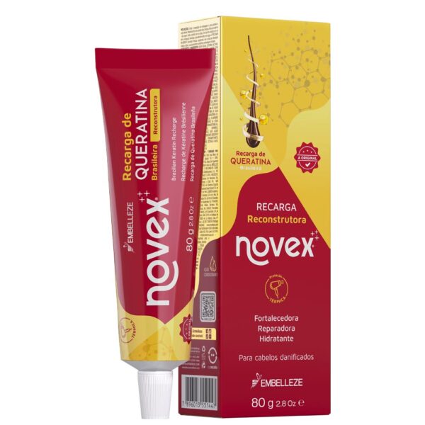 RECARGA QUERATINA BRASILEIRA 80G NOVEX