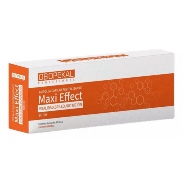 AMPOLLA OBOPEKAL MAXI EFFECT 30ML X 6 CAJA