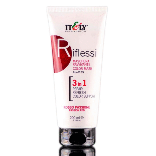 RIFLESSI 3 EN 1 ROJO PASION 200ML ITELY HAIR FASHION