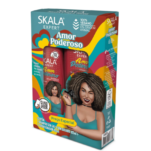 PACK SHAMPOO + ACOND SKALA AMOR PODEROSO 325ML