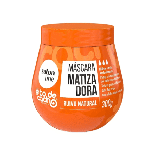 MASCARA MATIZADORA RUBIO NATURAL 300G SALON LINE