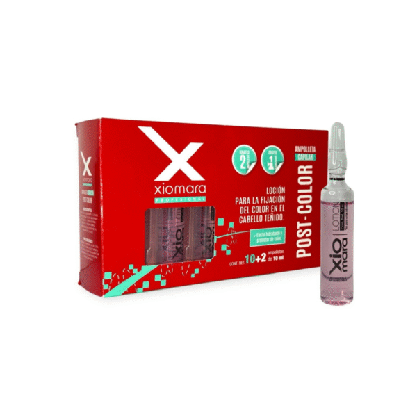 AMPOLLA XIOMARA POST COLOR 10ML X 12 UDS CAJA