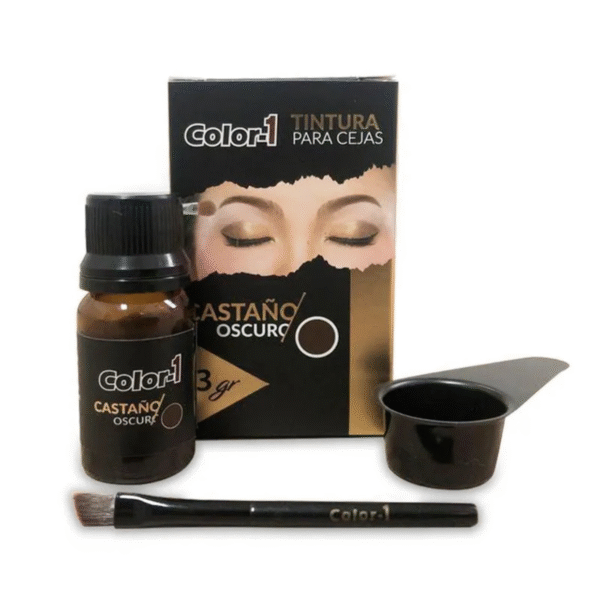 TINTURA CEJAS CASTAÑO OSCURO 3GR COLOR-1 PROKPIL