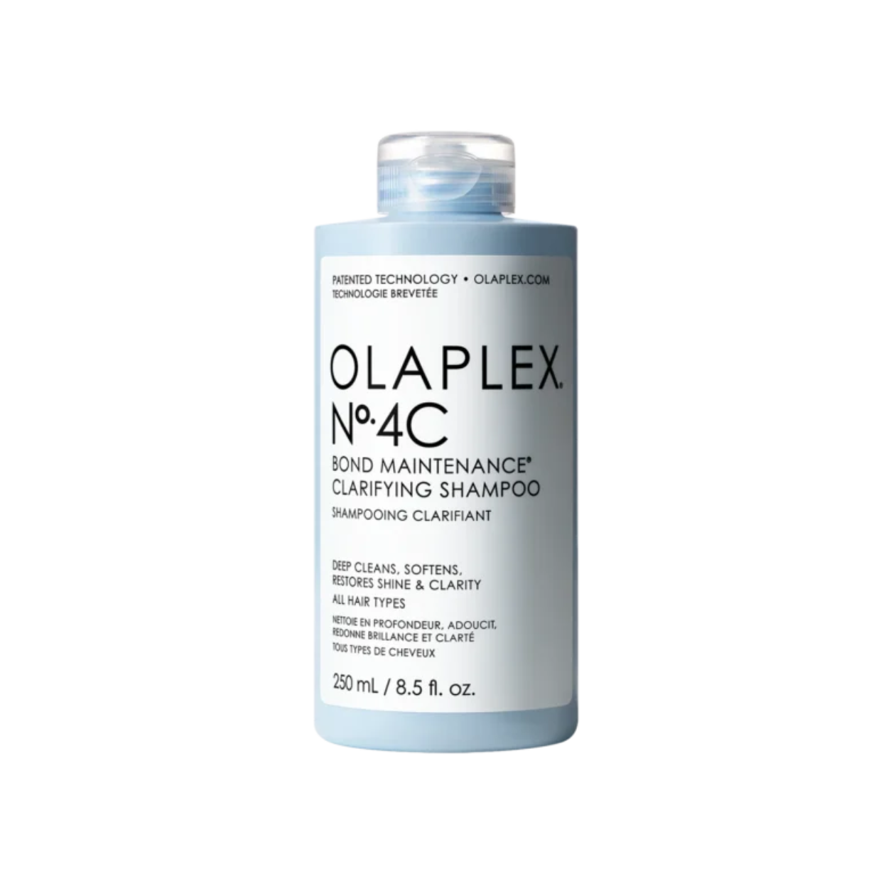850018802581 N°4C CLARIFYING SHAMPOO 250ML OLAPLEX - Imagen 1