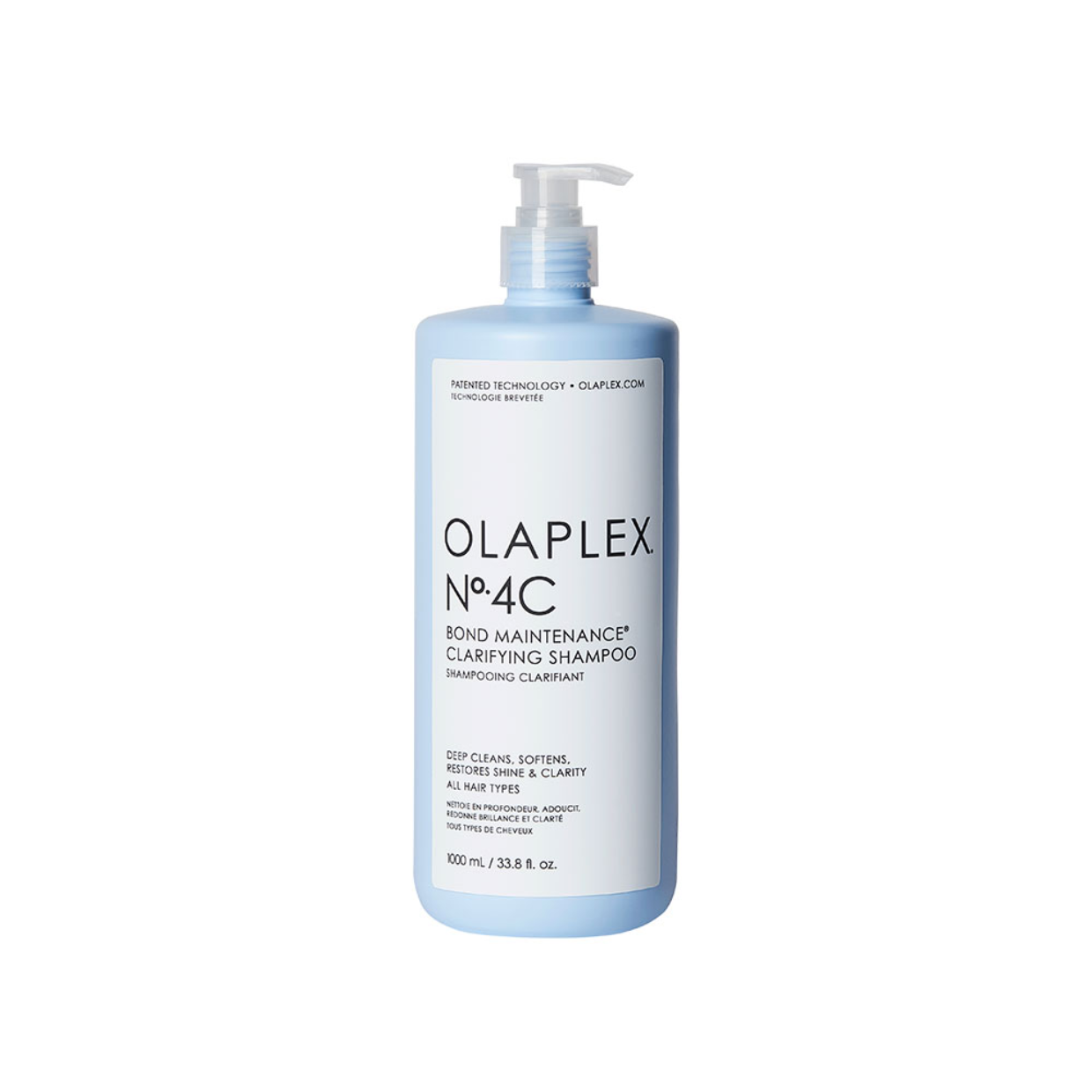 850018802710 N°4C CLARIFYING SHAMPOO 1000ML OLAPLEX - Imagen 1