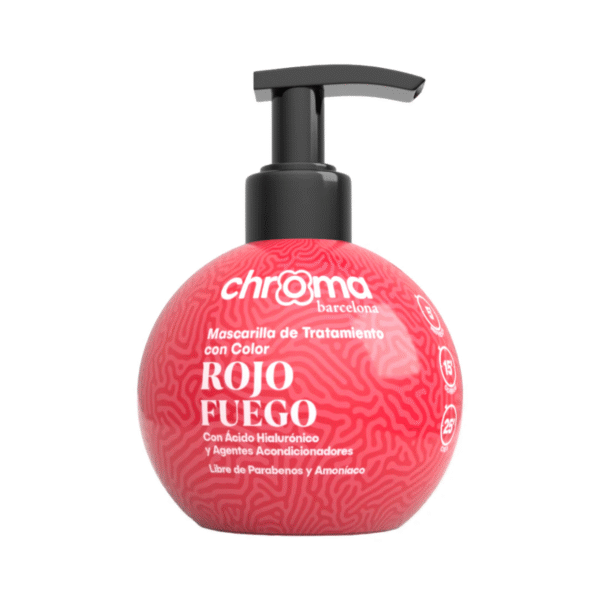 CHROMA BARCELONA MATIZADOR ROJO FUEGO 250ML