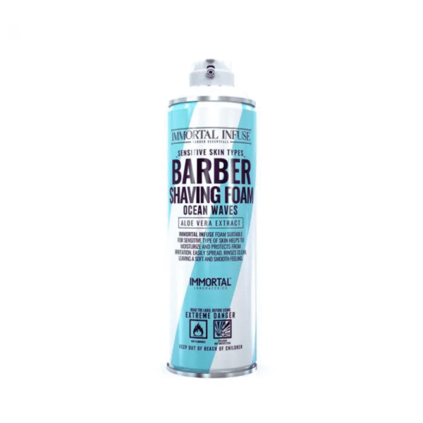 IMMORTAL INFUSE BARBER SHAVING FOAM (ESPUMA) OCEAN WAVES