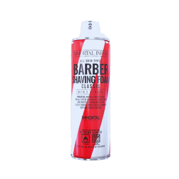 IMMORTAL INFUSE BARBER SHAVING FOAM (ESPUMA) CLASSIC 500